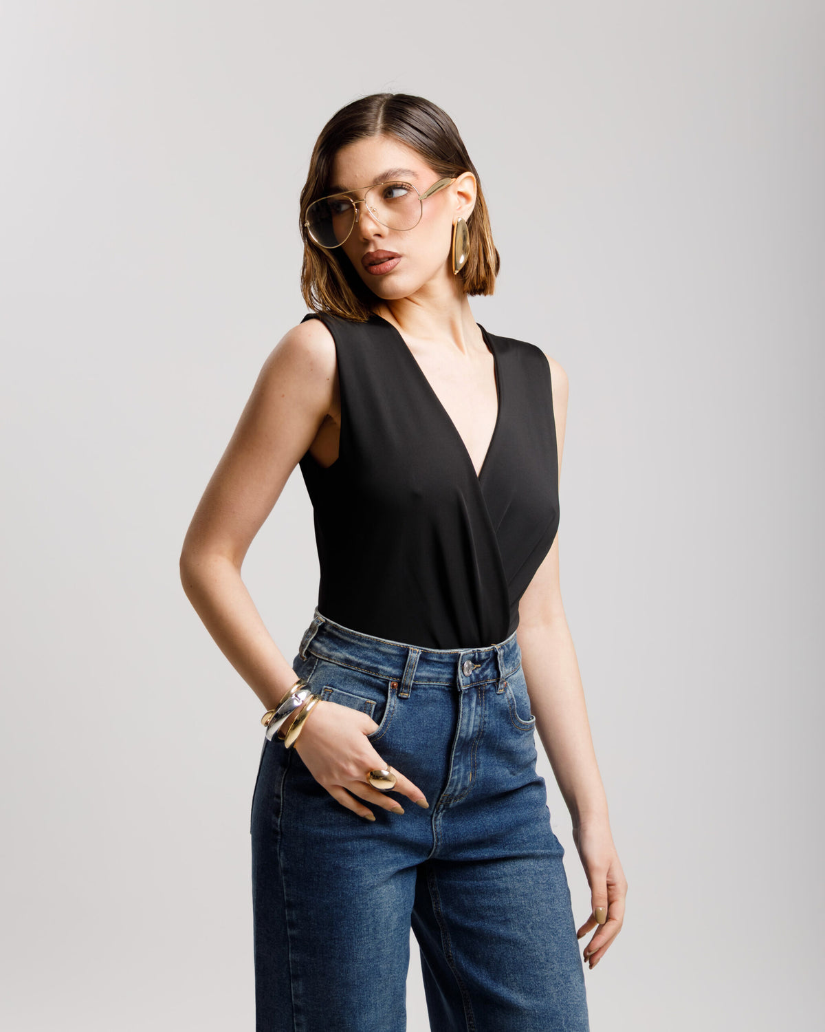 Body con scollo - CB13239