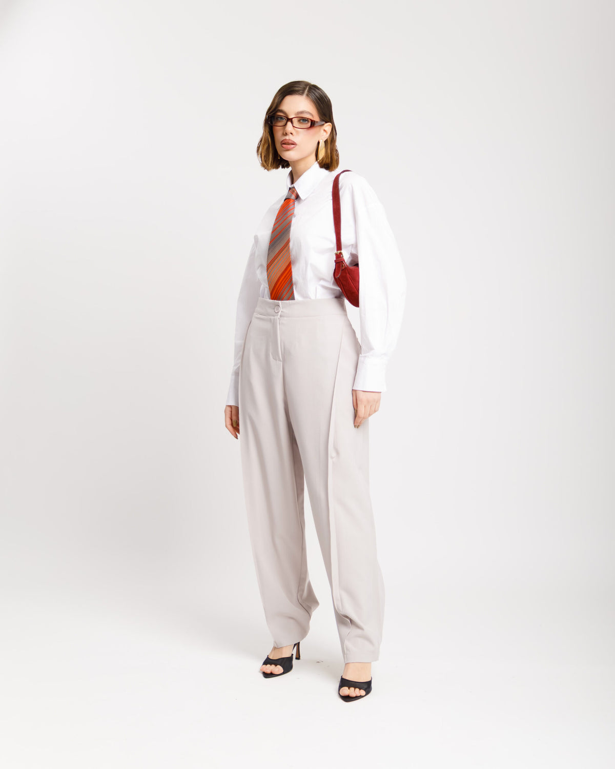 Pantaloni sartoriali ballon - 26CY617