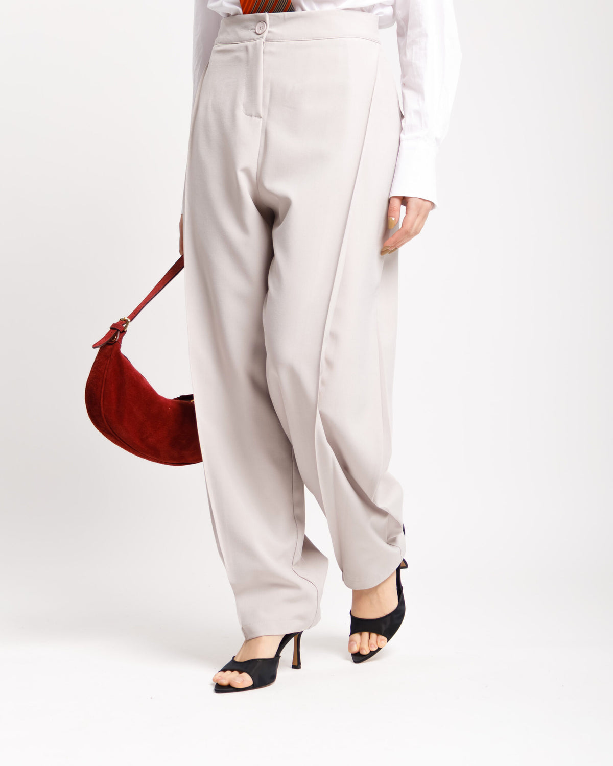 Pantaloni sartoriali ballon - 26CY617