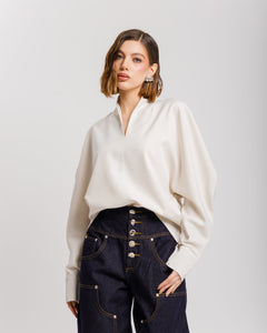 Camicia con scollo - 26CY620