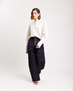 Camicia con scollo - 26CY620