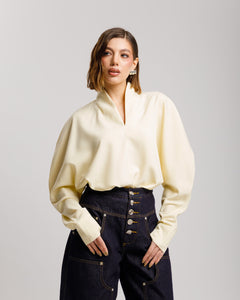 Camicia con scollo - 26CY620