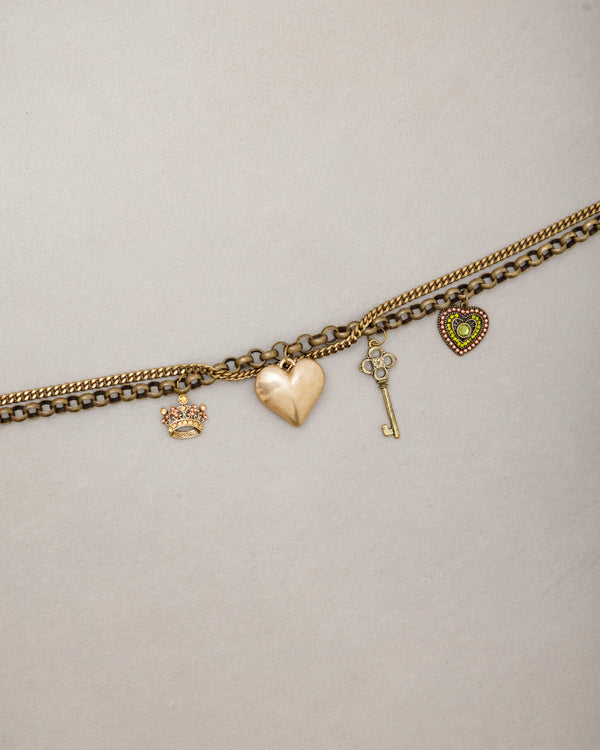 Collana in acciaio con pendenti - ECL2382