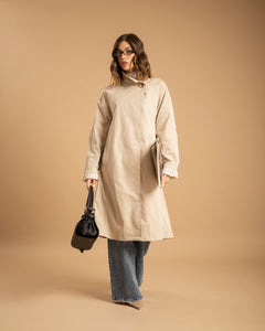 Trench con colletto - 3163