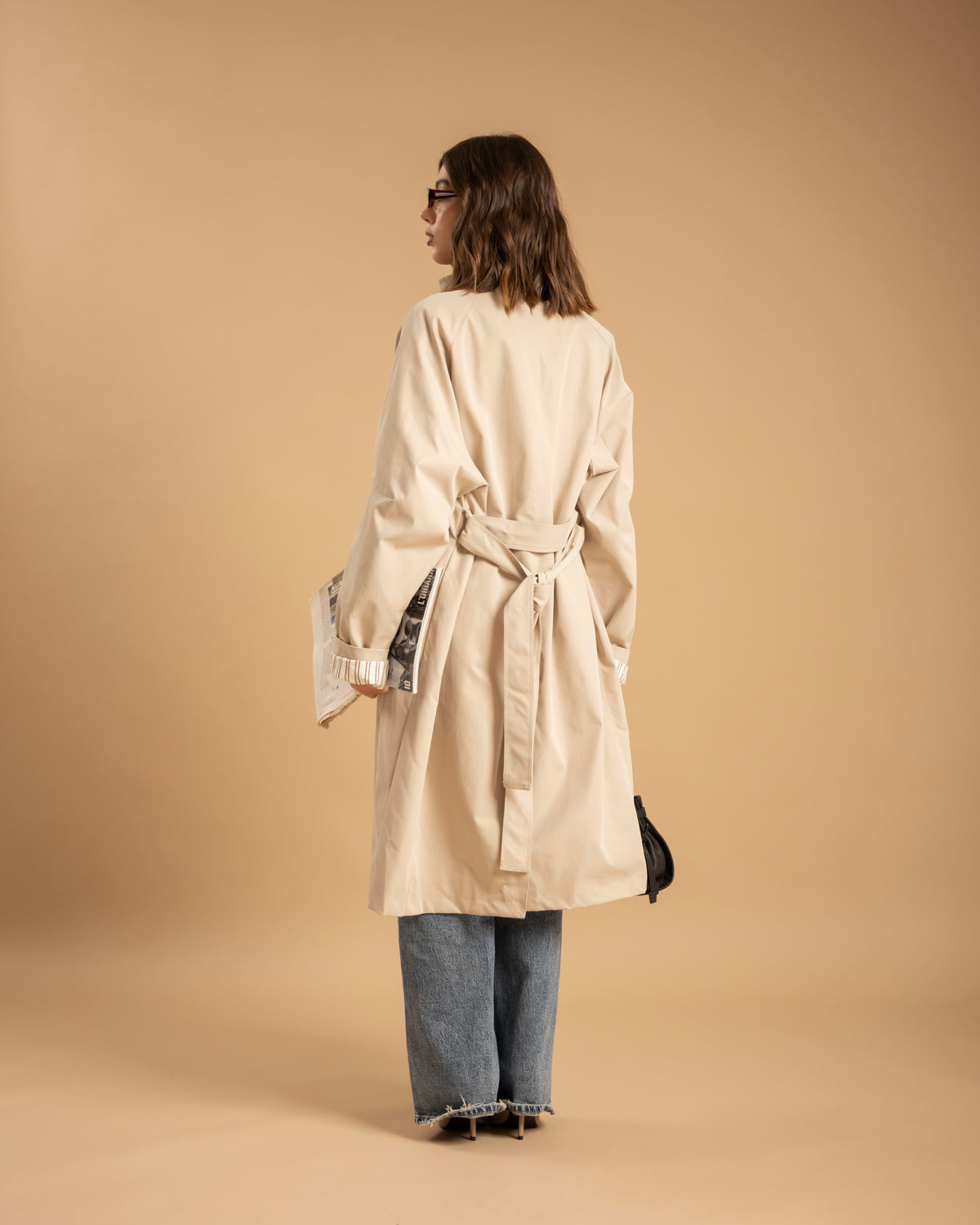 Trench con colletto - 3163