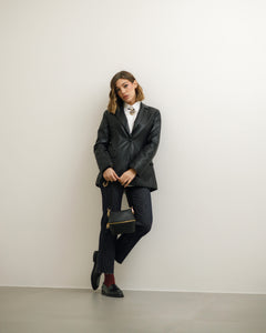 Borsa in pelle ALMA nera - LOVING BAGS