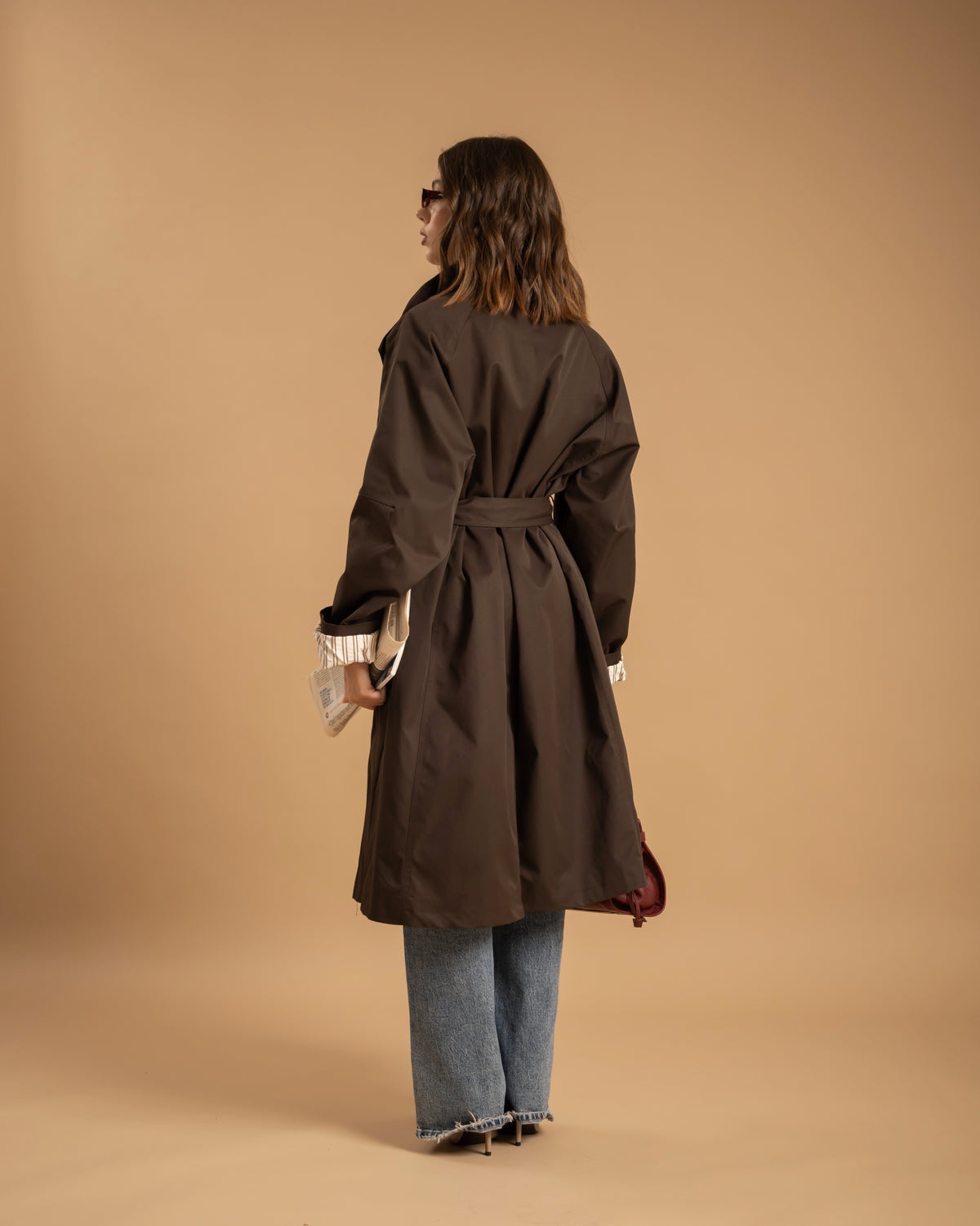 Trench con colletto - 3163