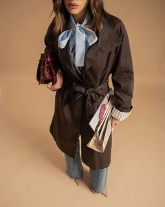 Trench con colletto - 3163