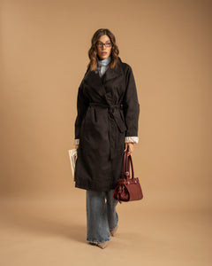 Trench con colletto - 3163