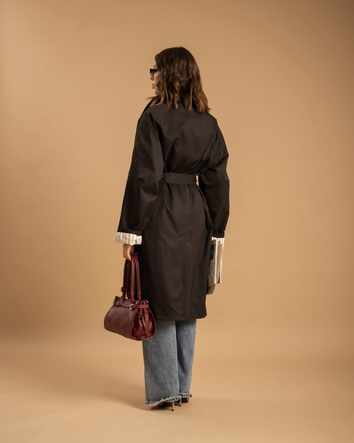 Trench con colletto - 3163