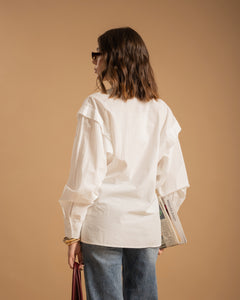 Camicia con fiocco - H13757