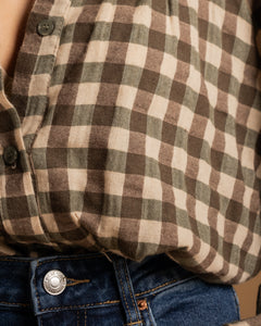 Camicia ampia tartan - 3211