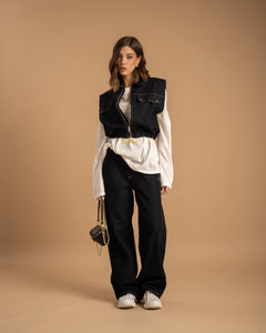 Coord-set in denim - K974