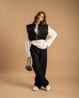 Coord-set in denim - K974