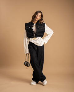 Coord-set in denim - K974