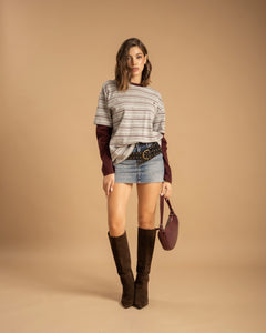 Minigonna denim - D329