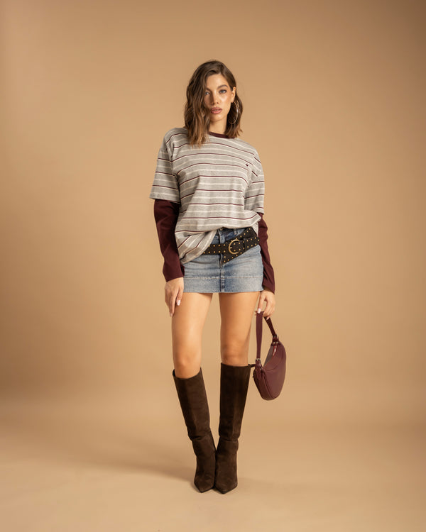 Minigonna denim - D329