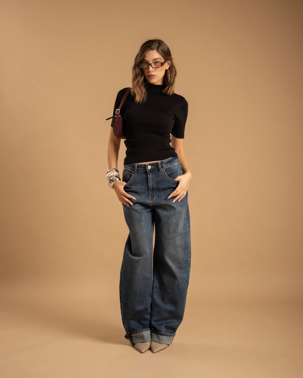 Maglia con colletto - 6891