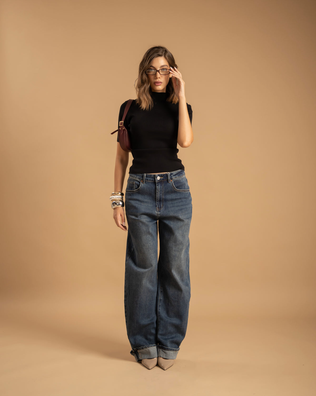 Jeans barrel fit - 9617