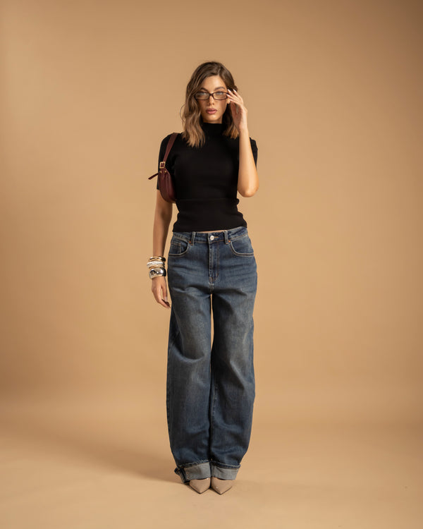 Maglia con colletto - 6891