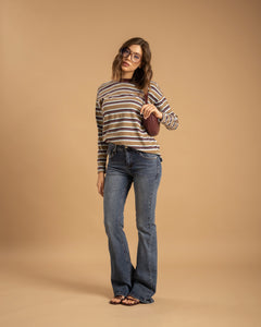 Maglia in cotone a righe BONJOUR - H70270