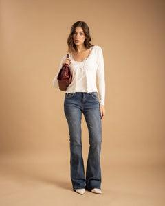 Maglia combinata in viscosa - 70699