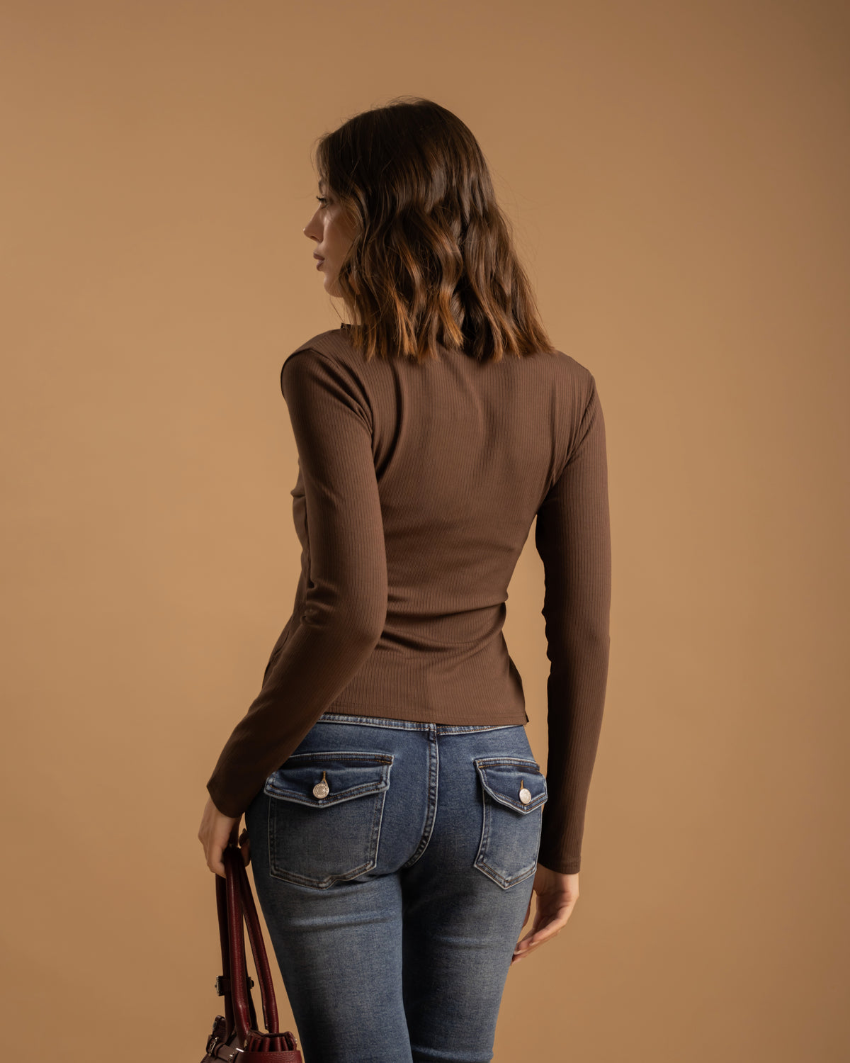 Maglia combinata in viscosa - 70699