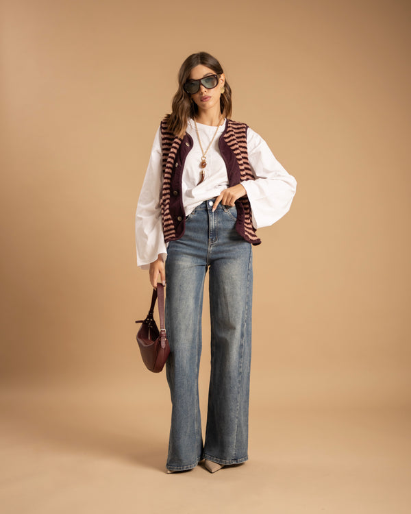 Gilet a righe - 5002
