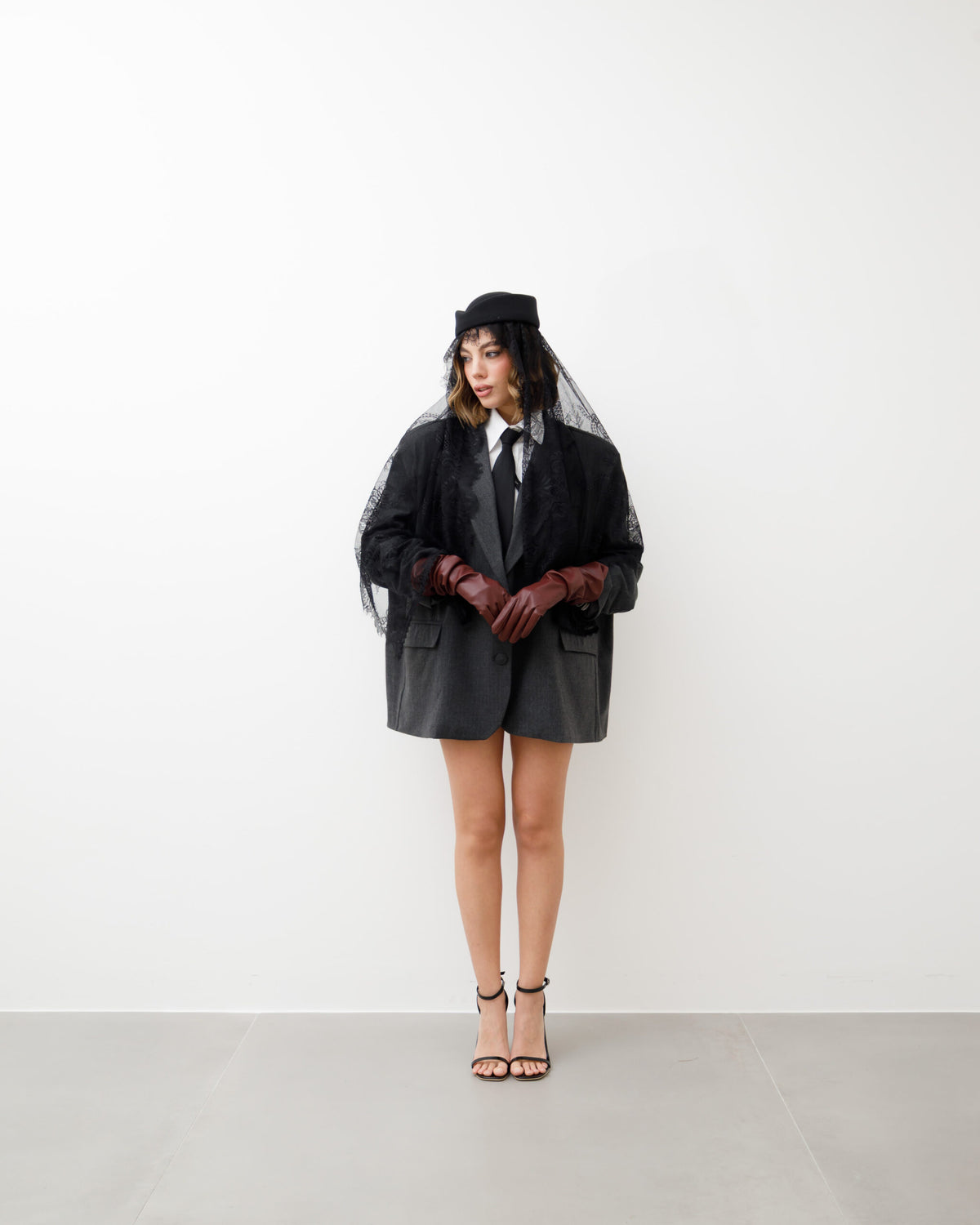 Blazer oversize gessato ALTHÉA - C156