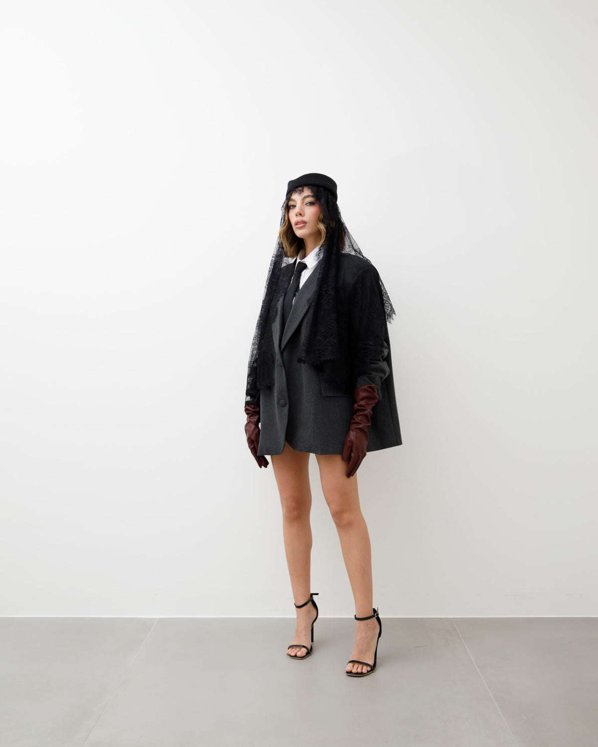 Blazer oversize gessato ALTHÉA - C156