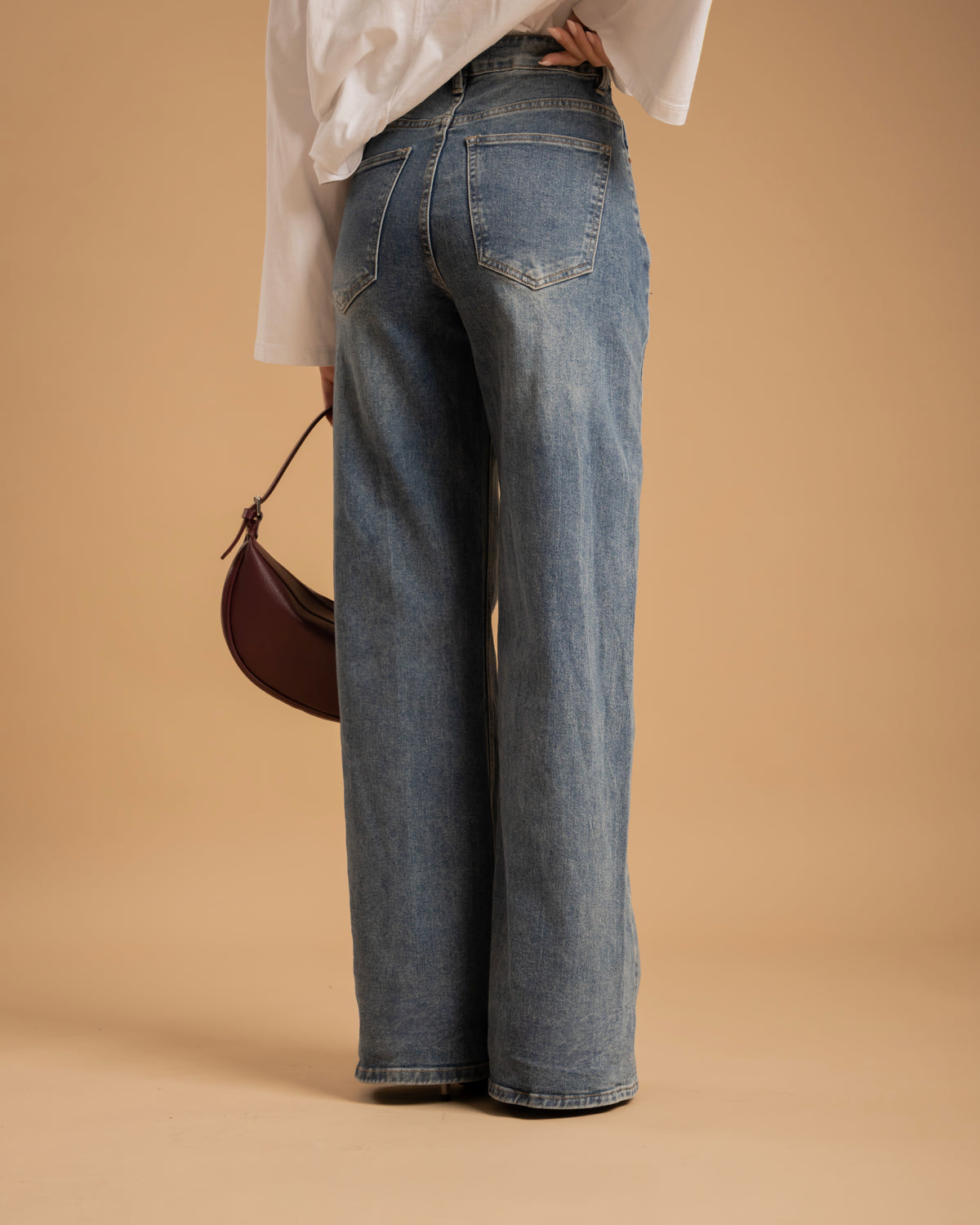Jeans palazzo wide - 9578