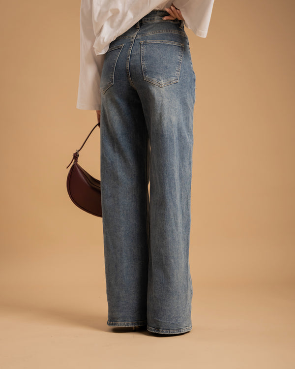 Jeans palazzo wide - 9578