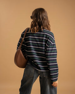 Maglia in cotone a righe AMOUR - H69780