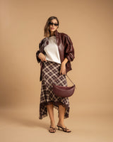 Gonna tartan e pizzo - NY5005