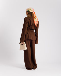 Coord set con camicia e fusciacca - PF479
