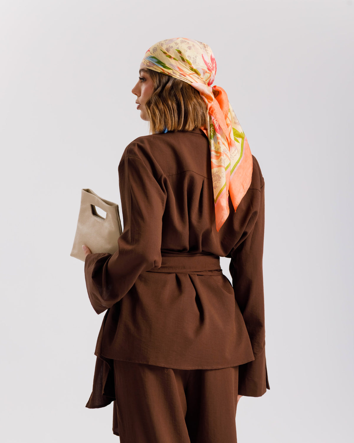 Coord set con camicia e fusciacca - PF479
