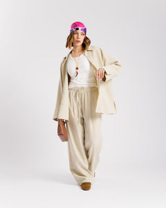 Coord set con camicia e fusciacca - PF479