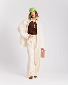 Coord set con camicia e fusciacca - PF479