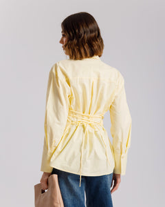 Camicia in cotone con incrocio - PF556 slcb