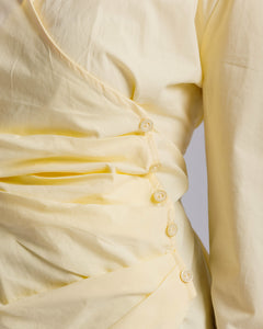 Camicia in cotone con incrocio - PF556 slcb