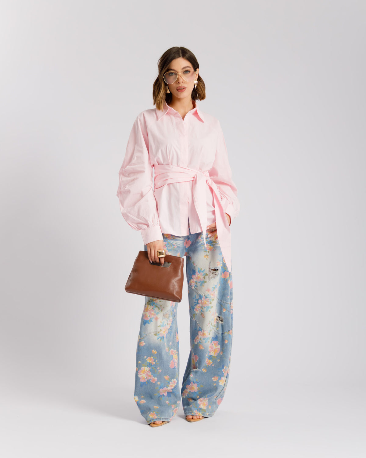 Camicia in cotone fusciacca - YY539 slcT