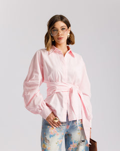 Camicia in cotone fusciacca - YY539 slcT