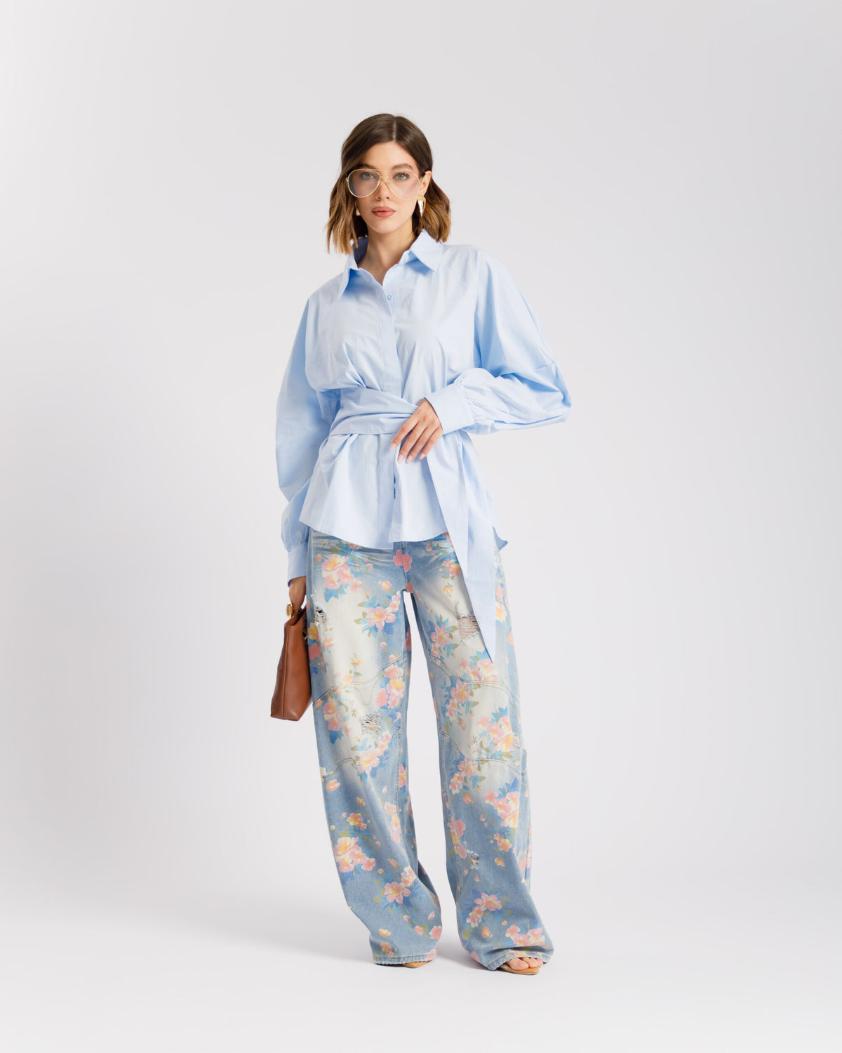 Camicia in cotone fusciacca - YY539 slcT