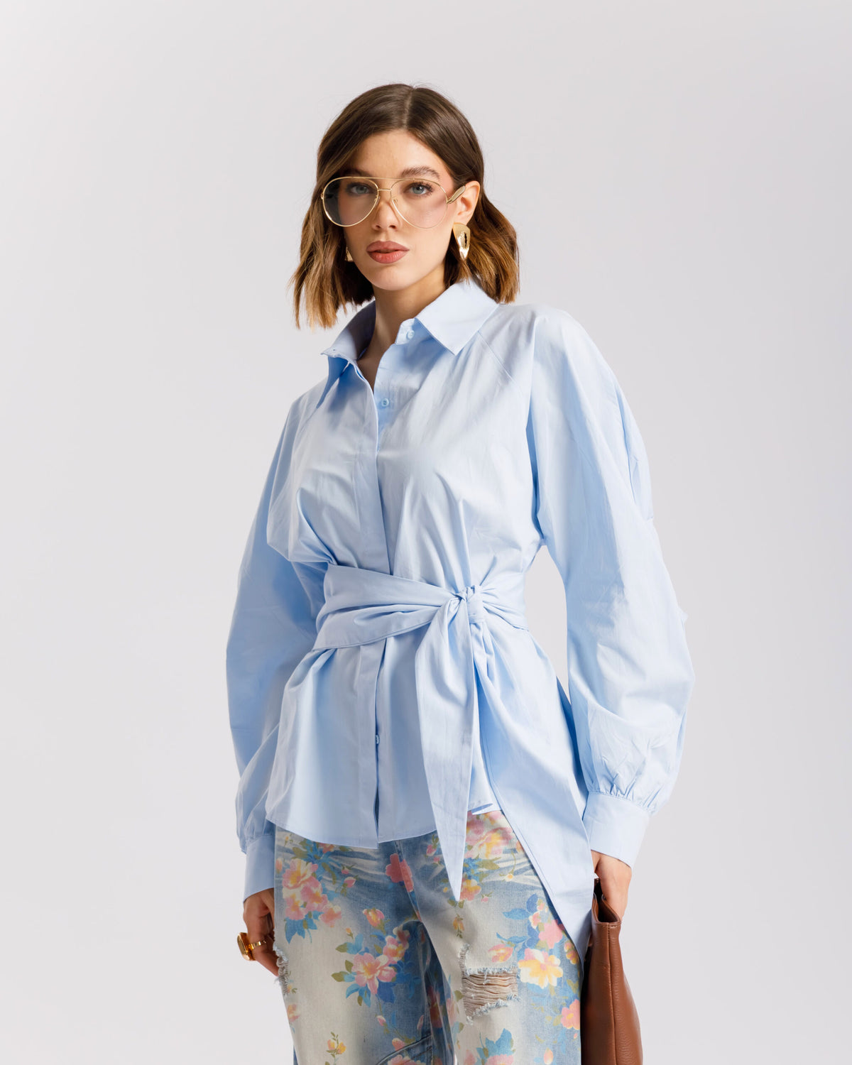 Camicia in cotone fusciacca - YY539 slcT