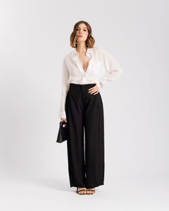Pantaloni ampi con elastico - PF550