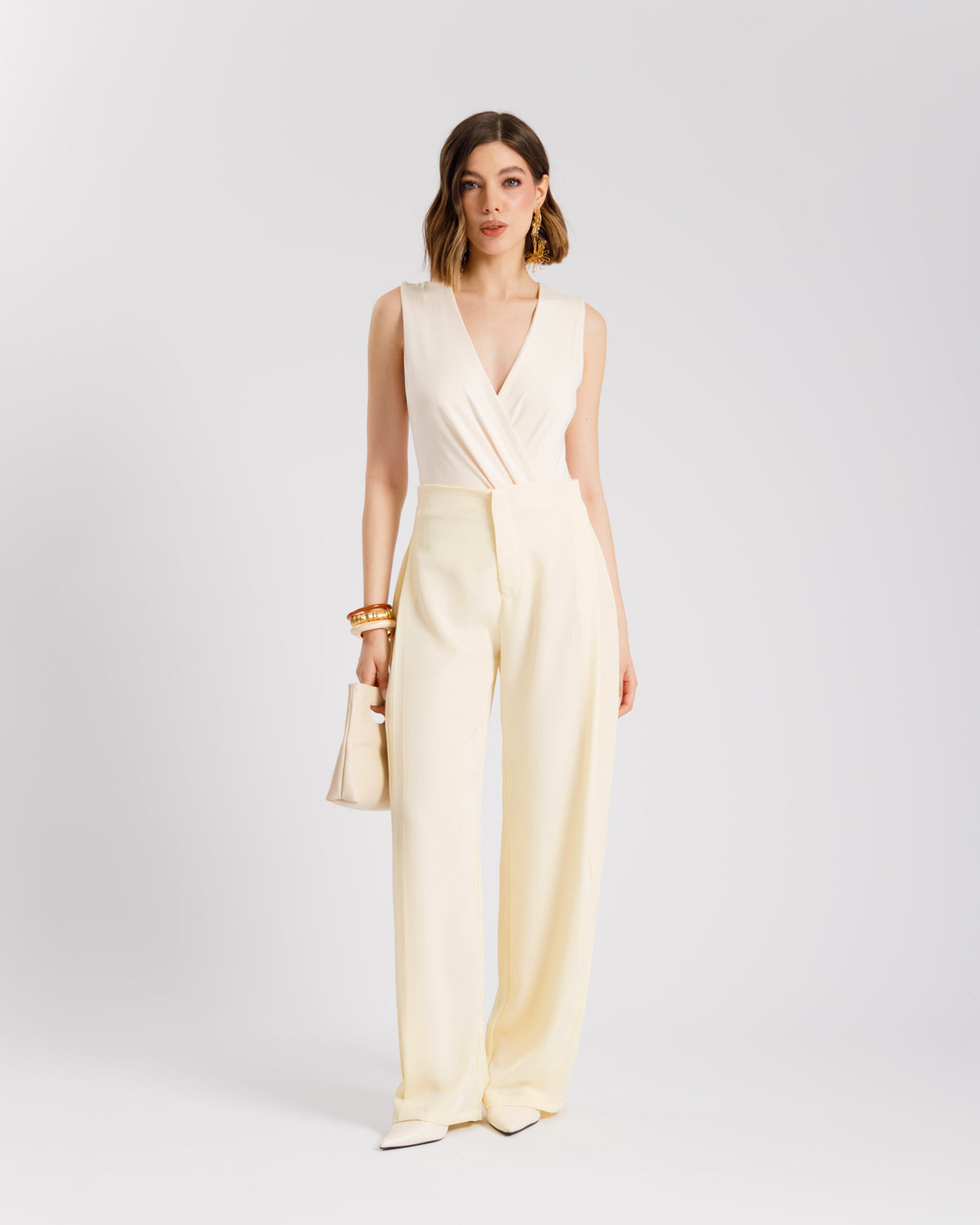 Pantaloni ampi con elastico - PF550