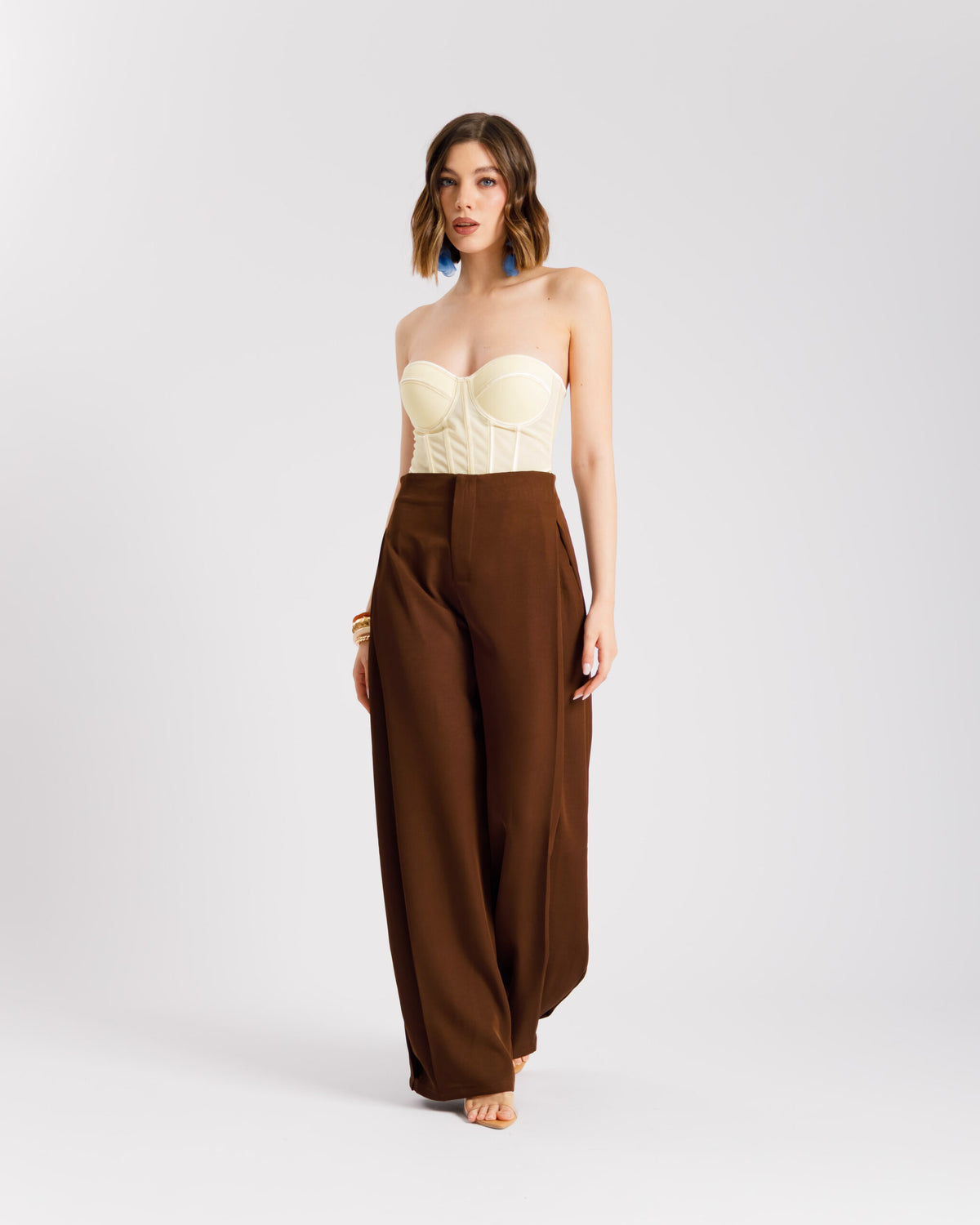 Pantaloni ampi con elastico - PF550