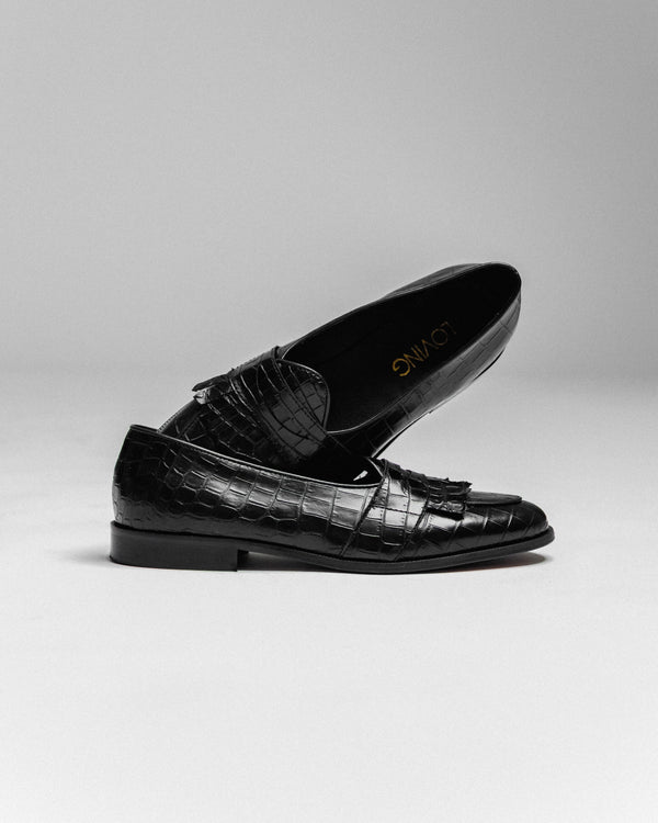 Mocassini in pelle cocco - LOVING 16112D