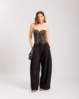 Pantaloni ampi - 12825