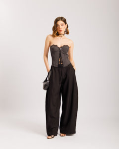 Pantaloni ampi - 12825